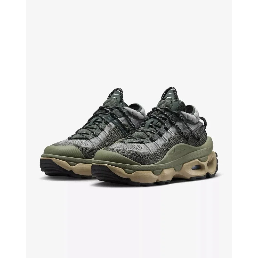 Nike Air Max Flyknit Venture Vintage Green Light Army FD2110-300 Womens 10 8.5M